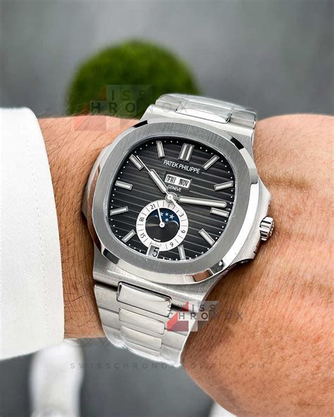 patek philippe 5726/1a-001|Patek Philippe nautilus day date.